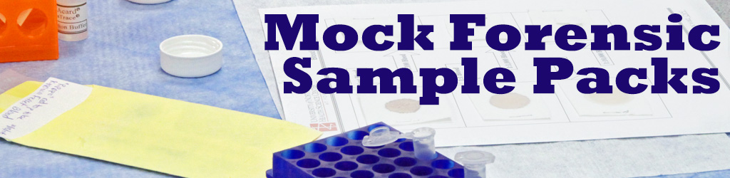 Mock Forensic Sample Packs